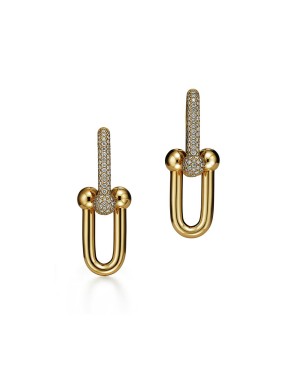 Cercei Tiffany & Co. Link Diamonds Gold