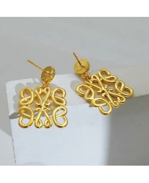 Cercei Loewe Monogram Pearl