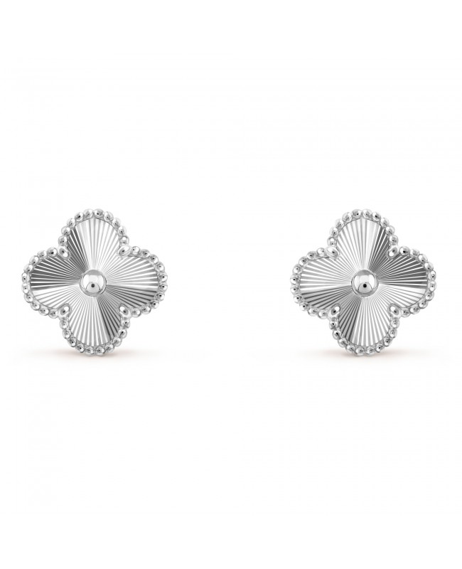 Cercei Van Cleef & Arpels Alhambra Vintage Silver