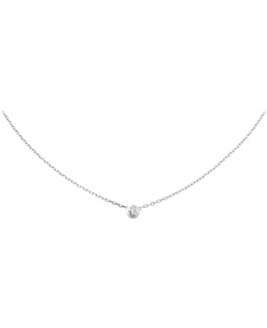 Cartier Diamants Legers Necklace Silver
