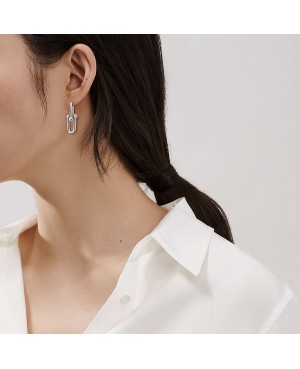 Cercei Tiffany & Co. Link Silver